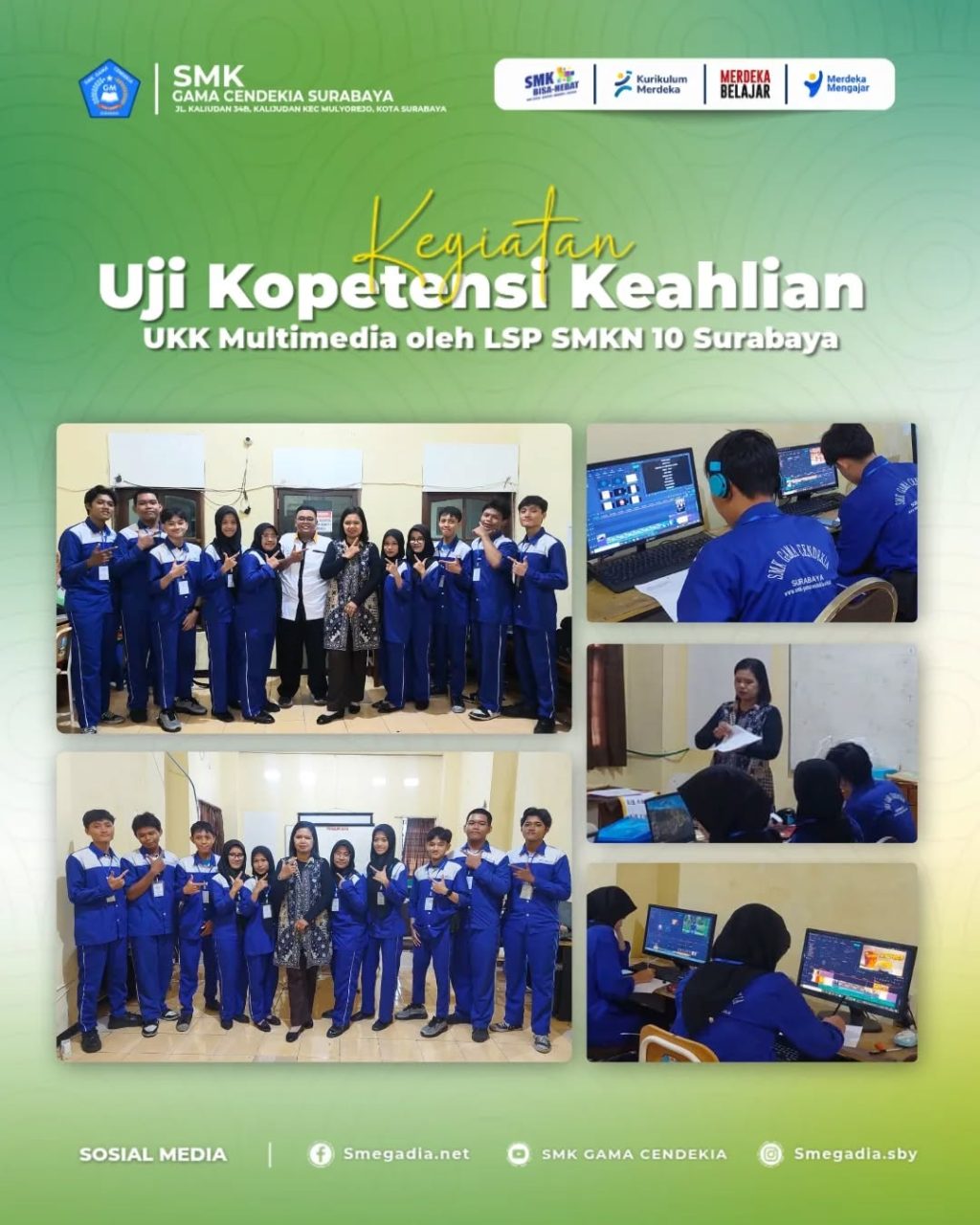 Instagram post from smegadia.sby. This post is in position 1.