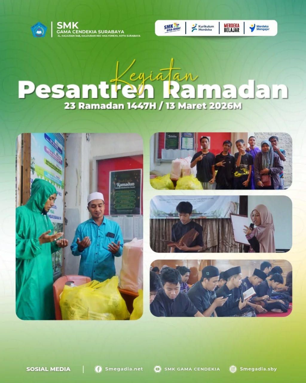 Instagram post from smegadia.sby. This post is in position 1.